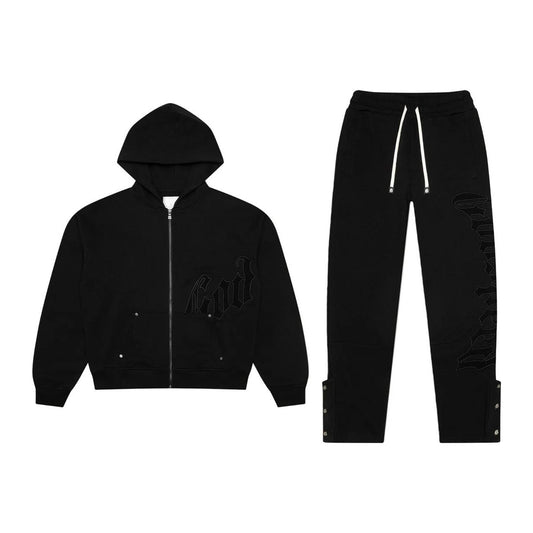 Godspeed OG Logo Sweatsuit Stitched (Black)