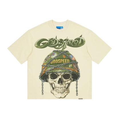 Godspeed Badges of Honor II NG T-shirt 'Bone'