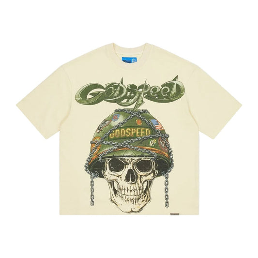 Godspeed Badges of Honor II NG T-shirt 'Bone'