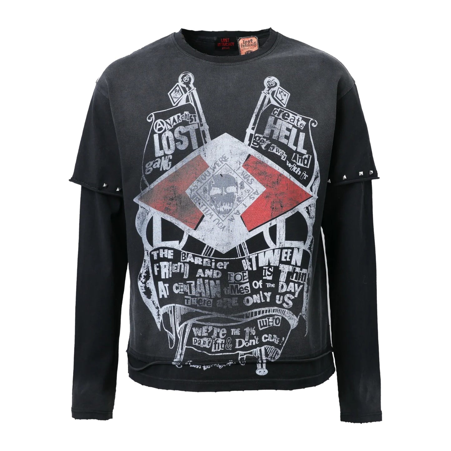 Lost Intricacy Black Westwood Long Sleeve Tee