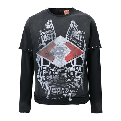 Lost Intricacy Black Westwood Long Sleeve Tee
