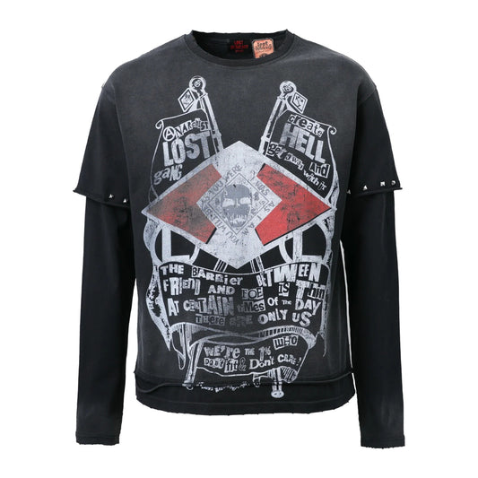Lost Intricacy Black Westwood Long Sleeve Tee