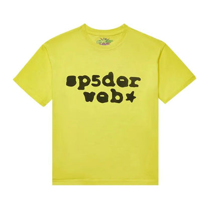Sp5der Web Tee 'Yellow'