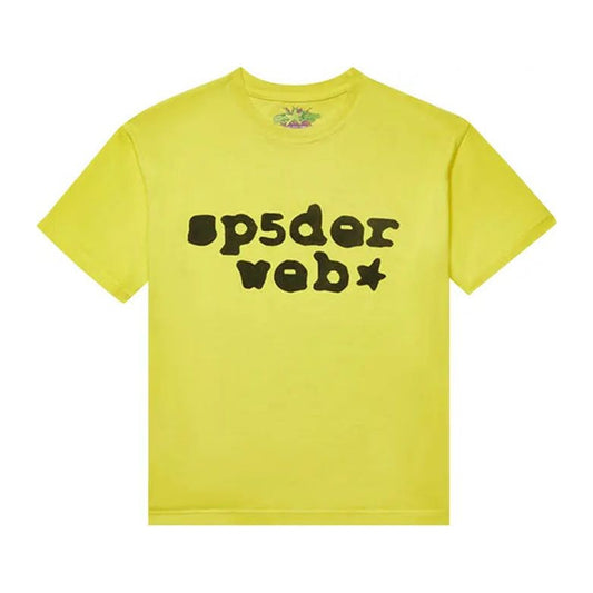 Sp5der Web Tee 'Yellow'