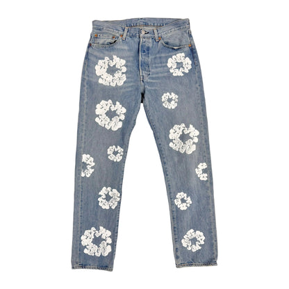 Denim Tears x Levi's Cotton Wreath Jean Light Wash (Pre-Owned)