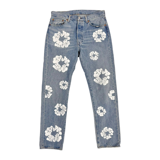 Denim Tears x Levi's Cotton Wreath Jean Light Wash (Pre-Owned)