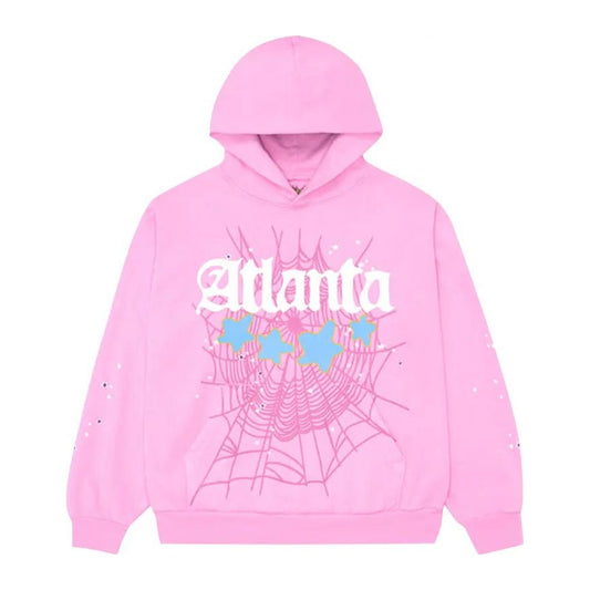 Sp5der Atlanta Hoodie 'Pink'