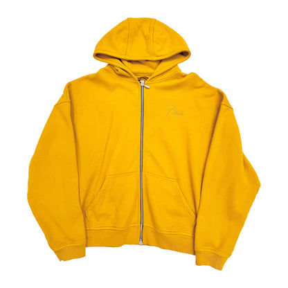 Rhude Zip Up Hoodie 'Mustard' (Pre-Owned)