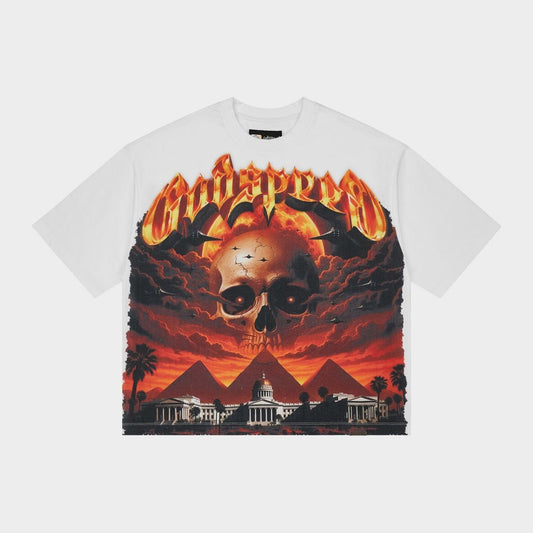 Godspeed Echoes of Empire T-Shirt 'White'