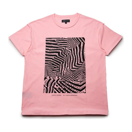 Purple Brand OP-Art Tee 'Pink'