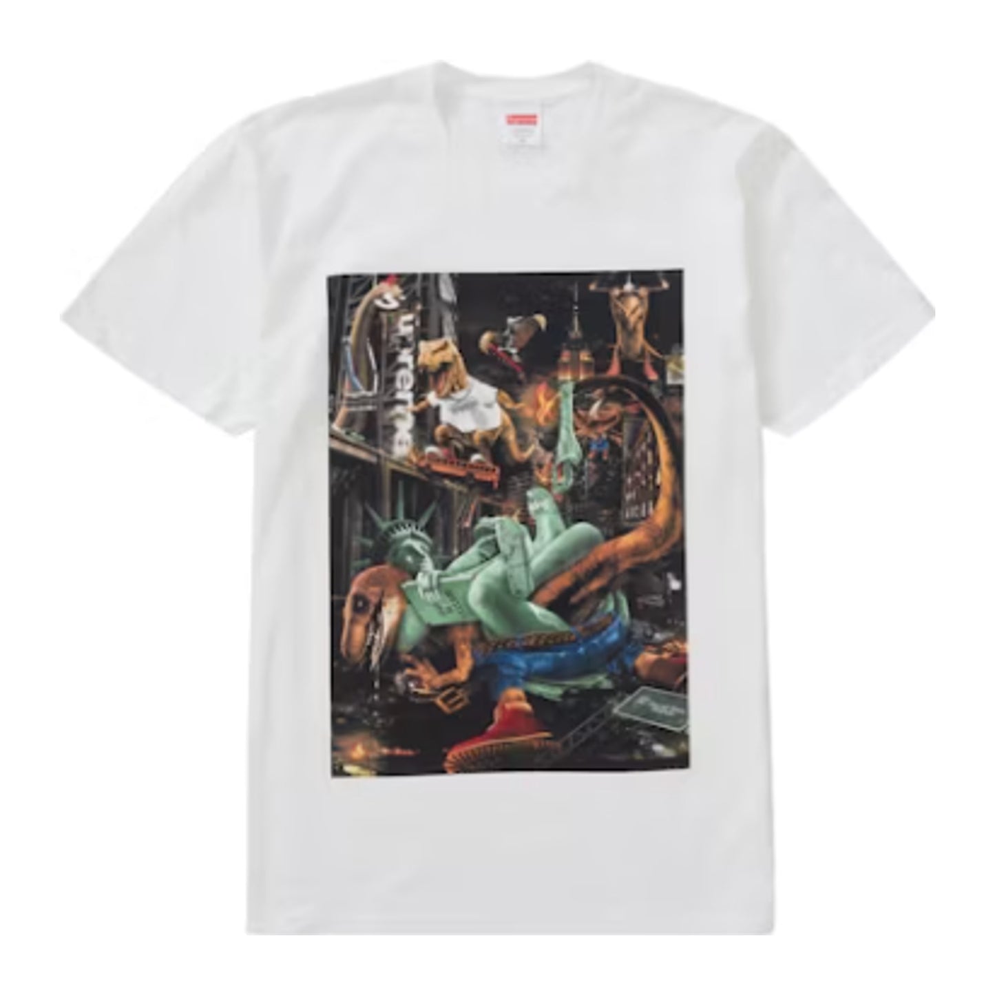 Supreme T-Rex Tee White