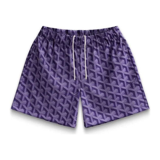 Bravest Studios Goyard Shorts 'Purple'