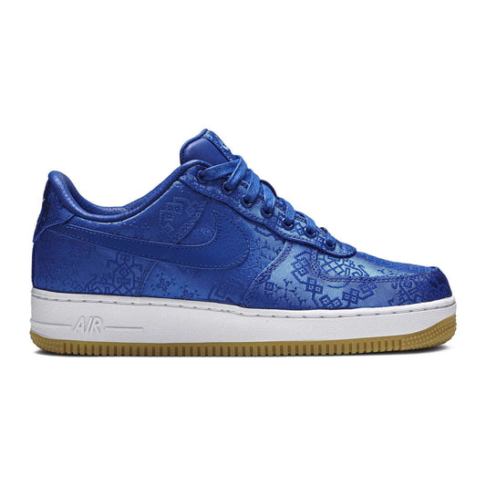CLOT x Nike Air Force 1 PRM Royal Silk