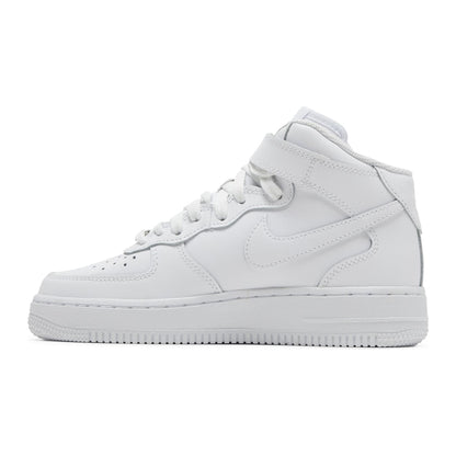Nike Air Force 1 Mid LE Triple Blanco (GS)