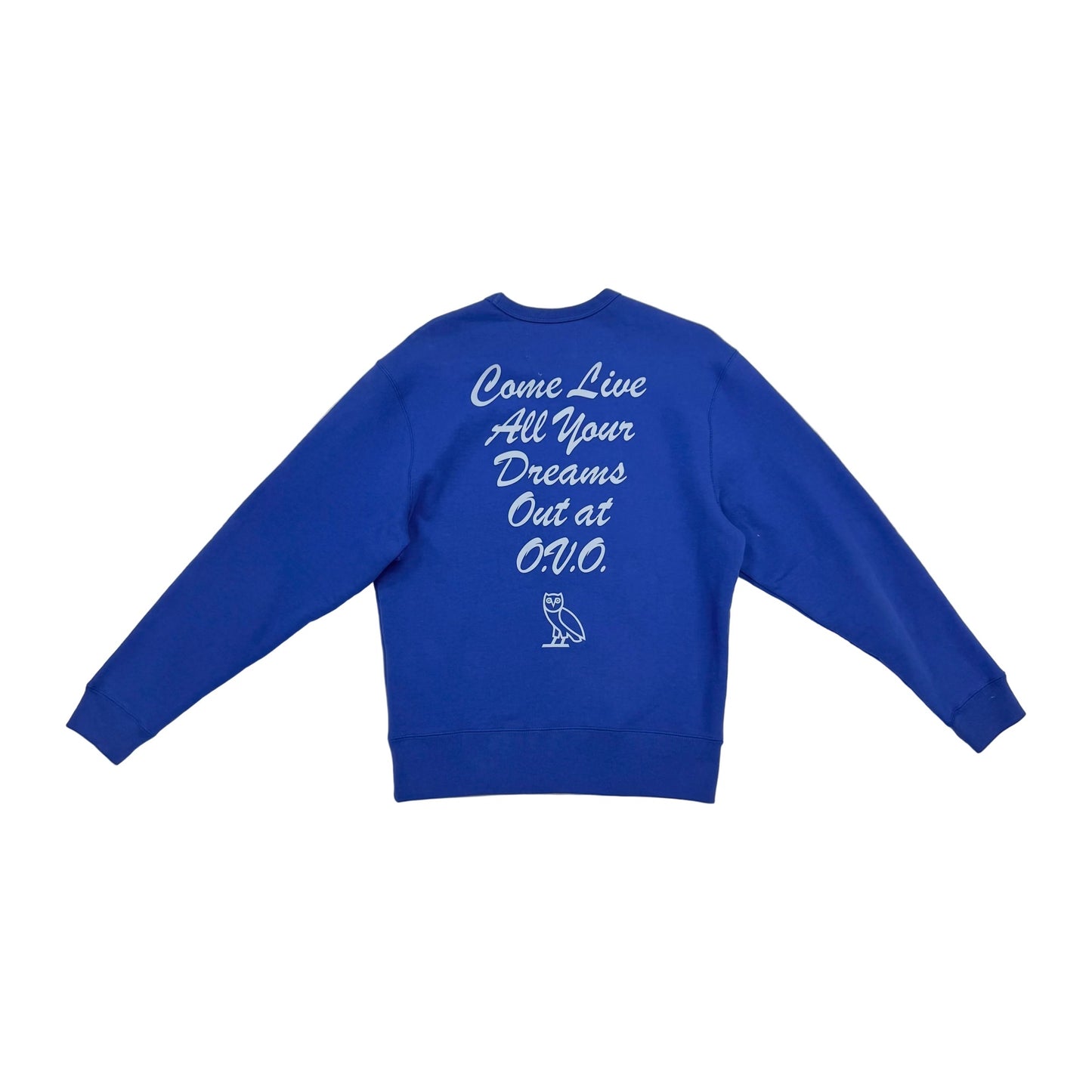 OVO x Disney Dream Team Sweater 'Royal Blue' (Pre-Owned)