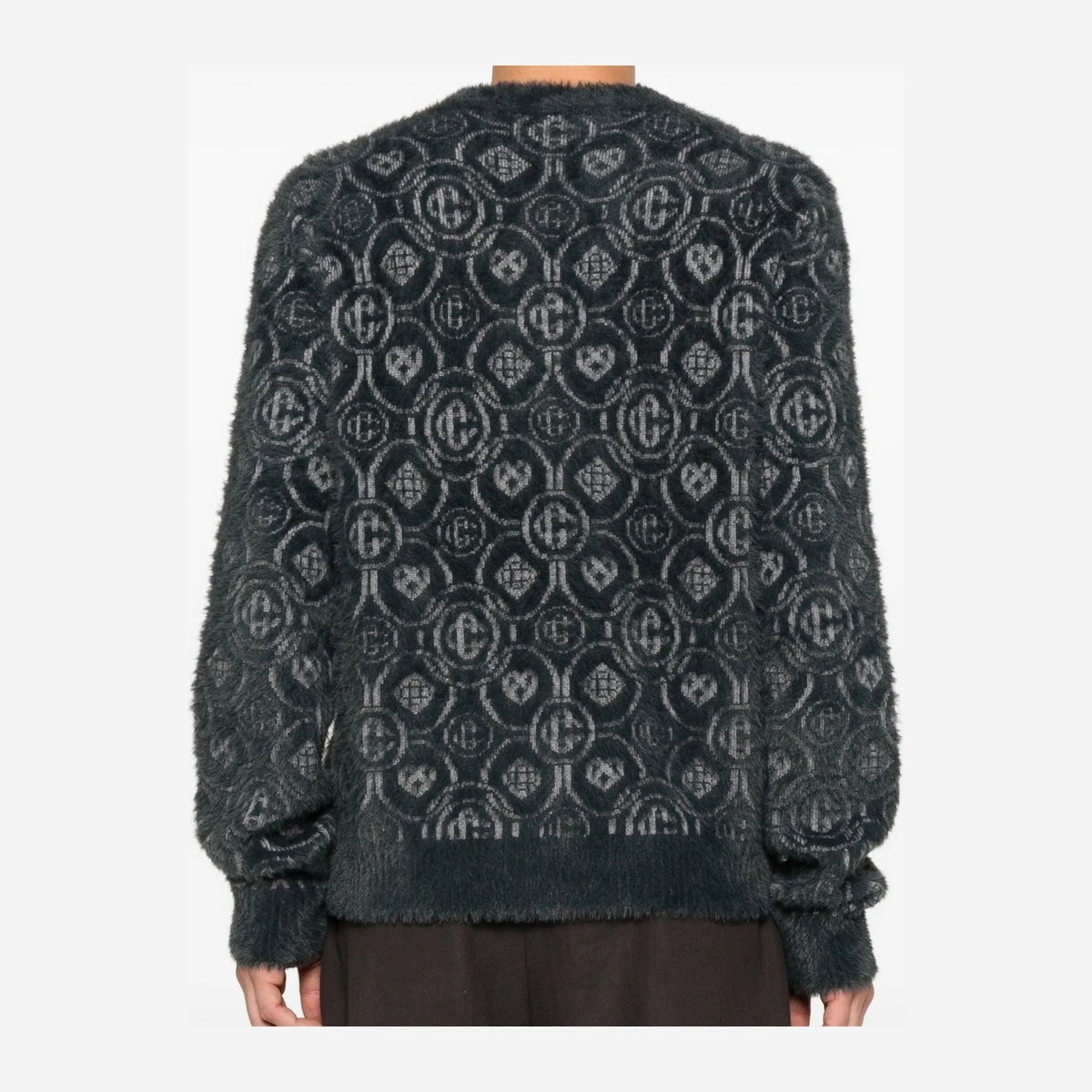 Casablanca Monogram Crew-Neck Sweater *UNDER RETAIL*