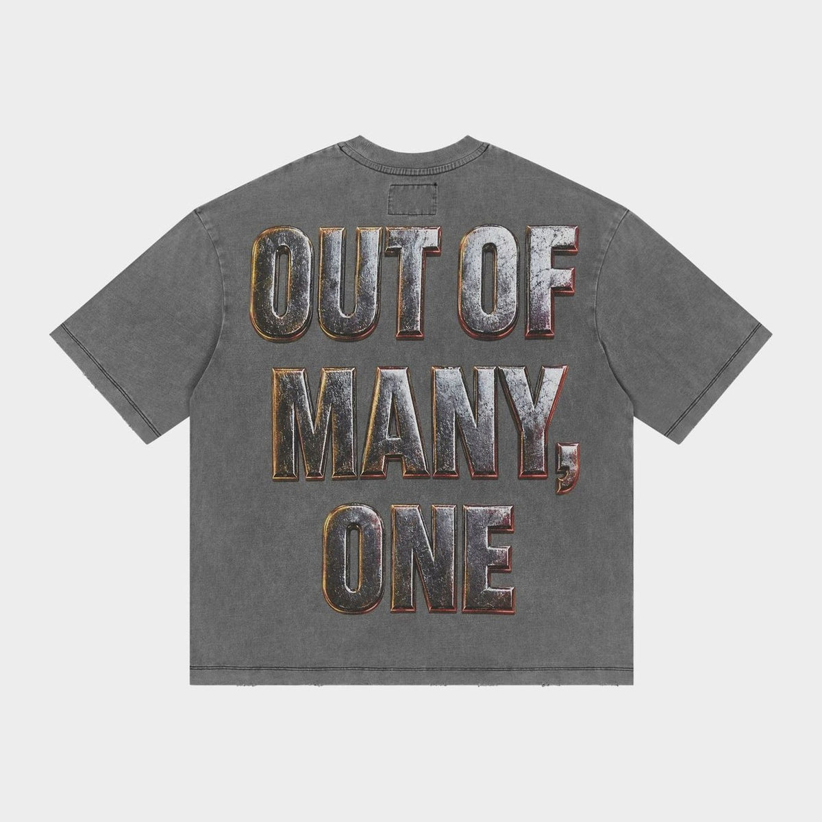 Godspeed Omerta T-Shirt 'Grey Wash'