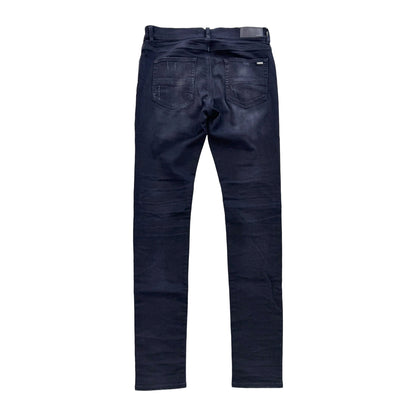 Amiri MX1 Camo Patch Jeans Aged Black (Pre-Owned)
