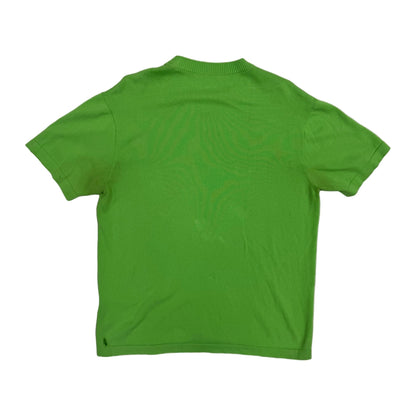 Louis Vuitton Signature Short-Sleeve Crewneck T-Shirt 'Green/White' (Pre-Owned)