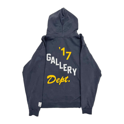 Gallery Dept. Boxing Merch Zip Hoodie Vintage Black (Pre-Owned)
