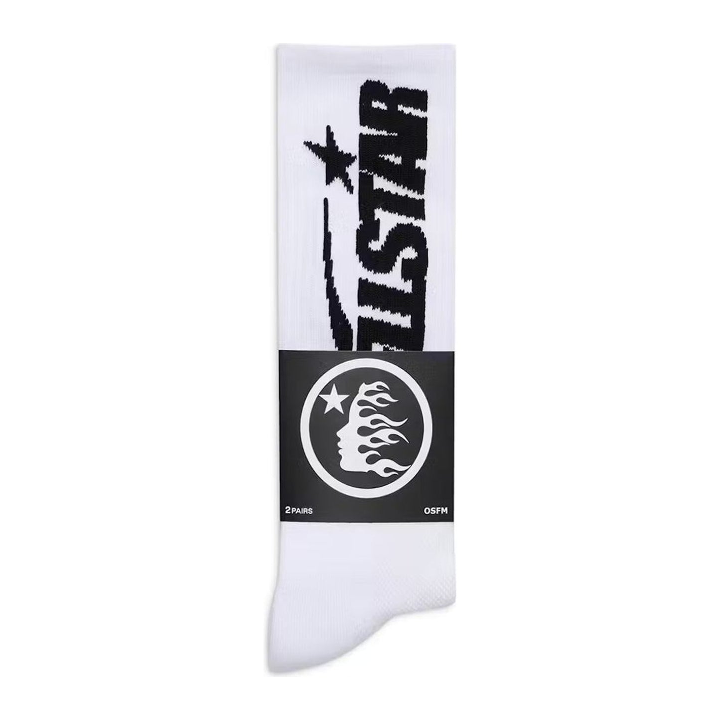 Hellstar Classic Socks (2-Pack) Black/White