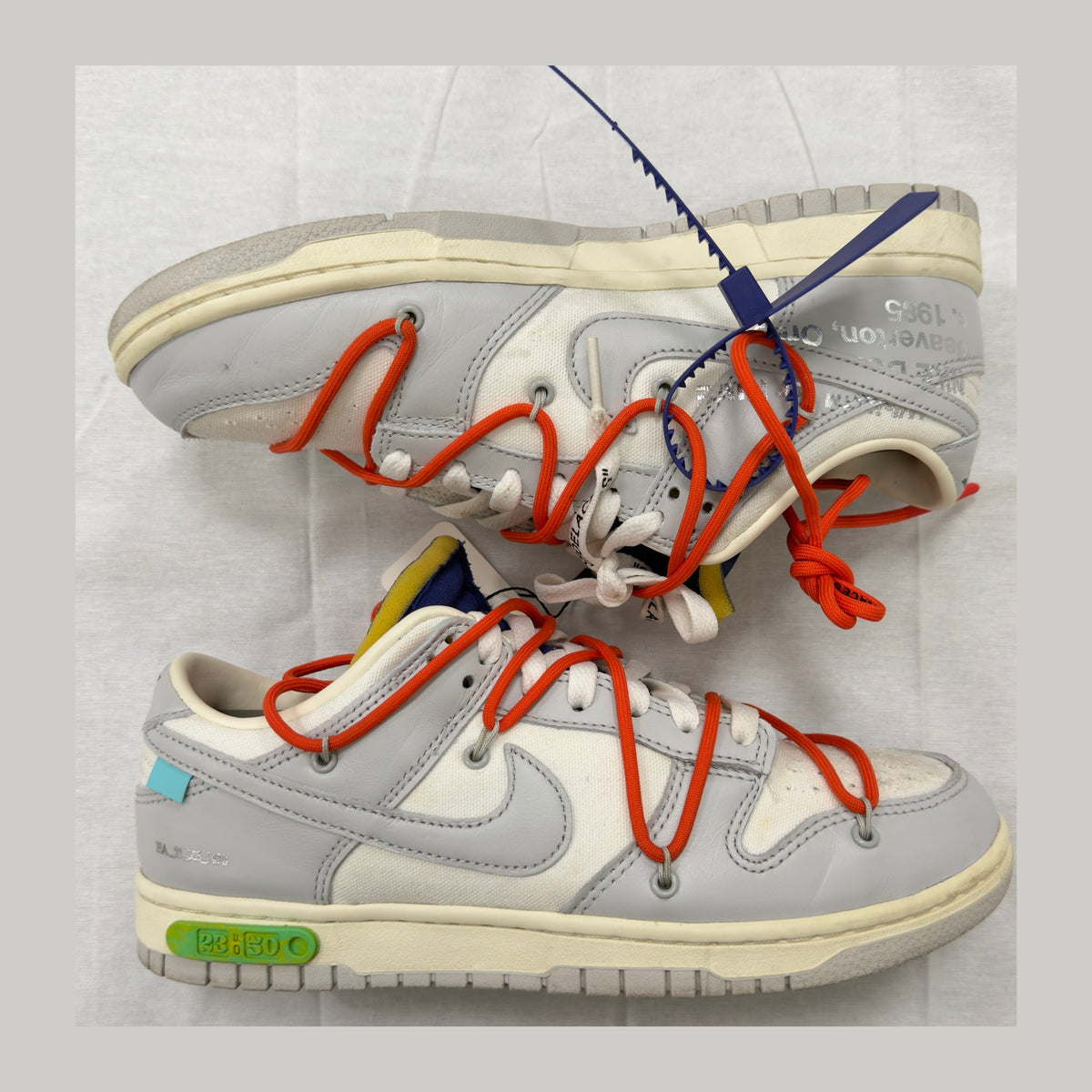 Nike Dunk Low Off-White Lot 23 (Pre-Owned)