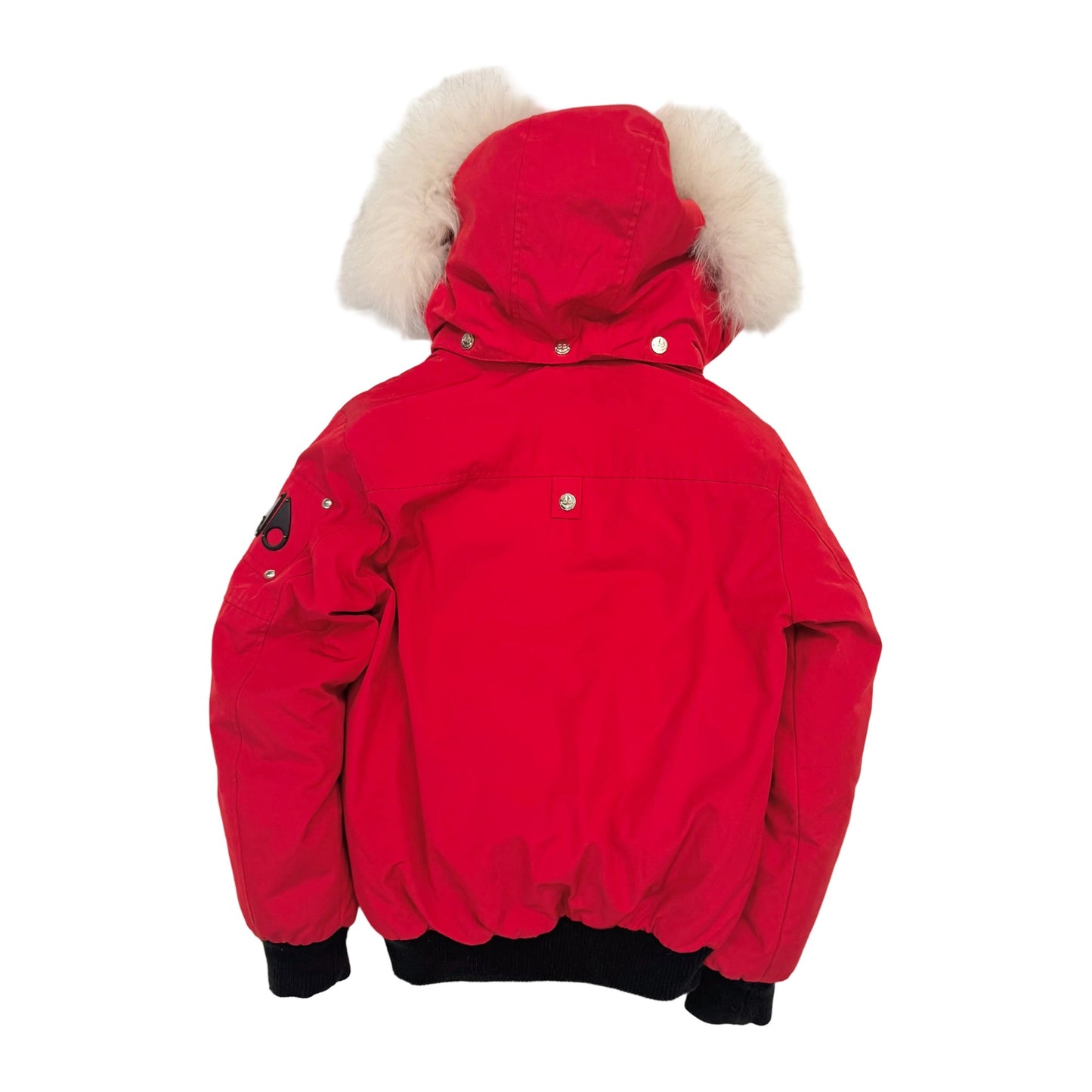 Moose Knuckles Kids Balistic Bomber Zip-Up Fur Jacket (Pre-Owned)