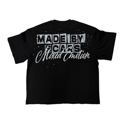 Mixed Emotion Black Scar Tee