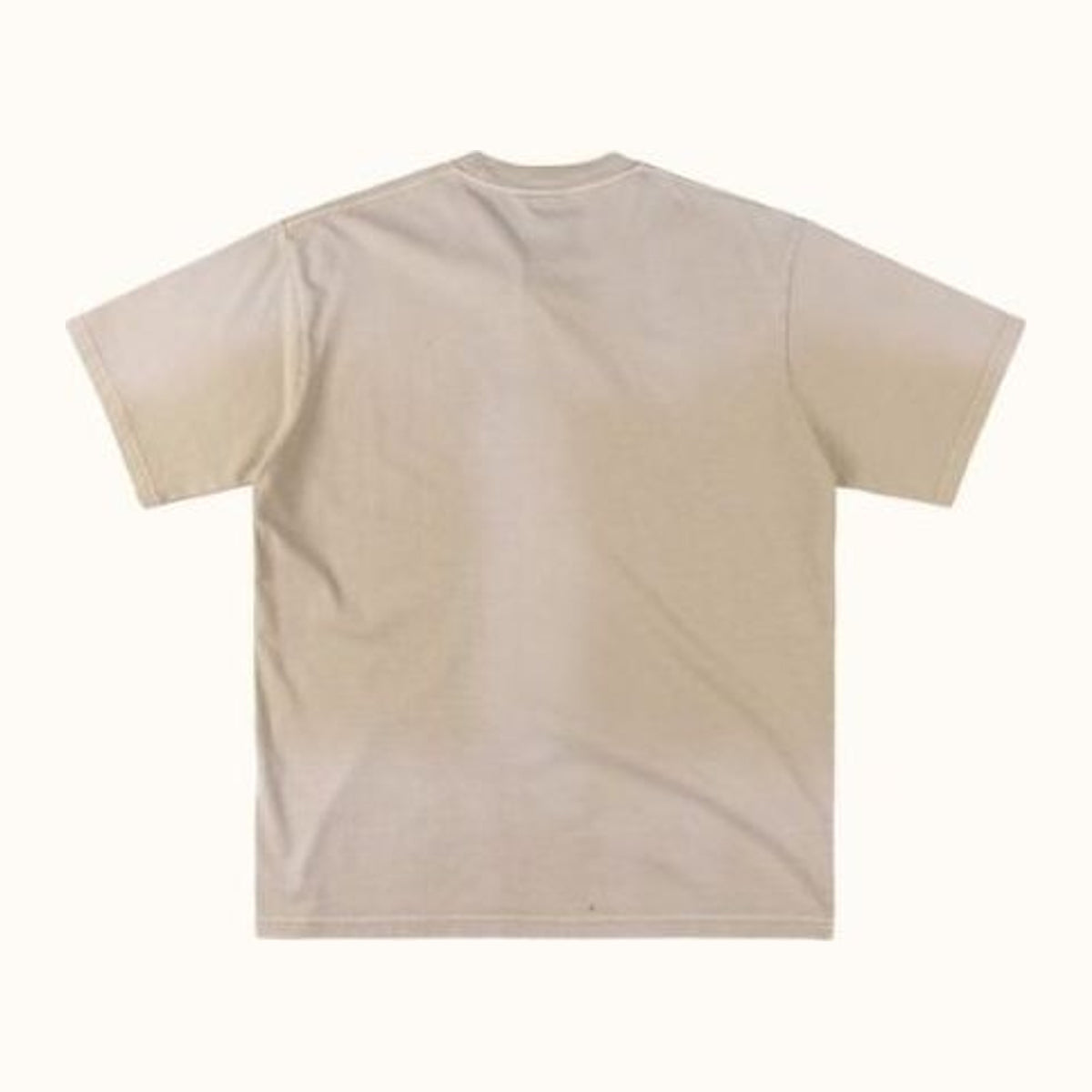Saint Vanity Brown Griffin Cream Tee