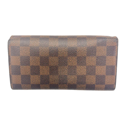 Louis Vuitton Damier Ebene Sarah Wallet (Pre-owned)