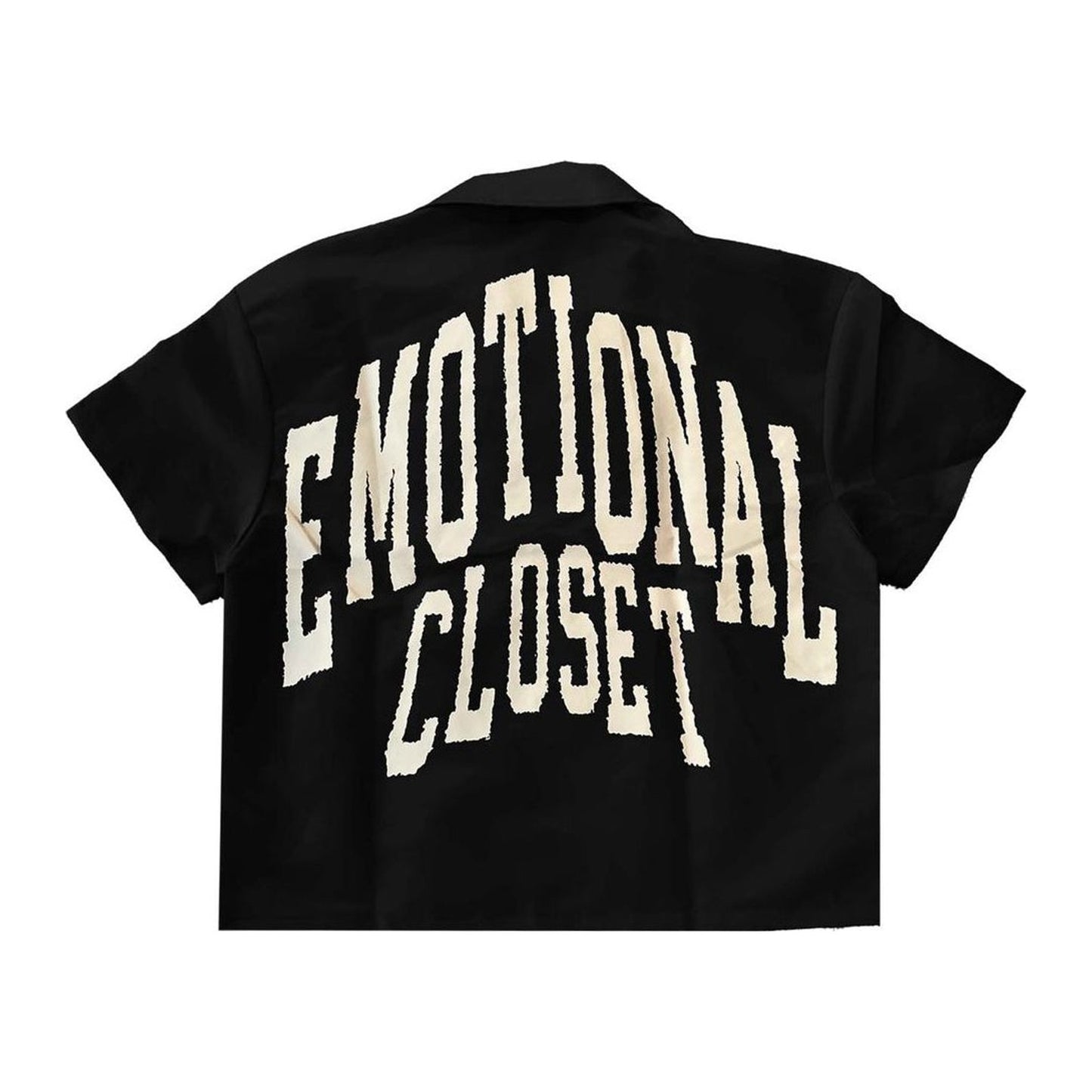 Mixed Emotion Black Backyard Nylon Shirt