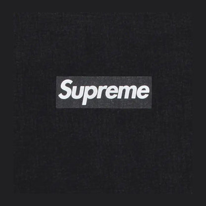 Supreme Washed Box Logo Crewneck 'Black'
