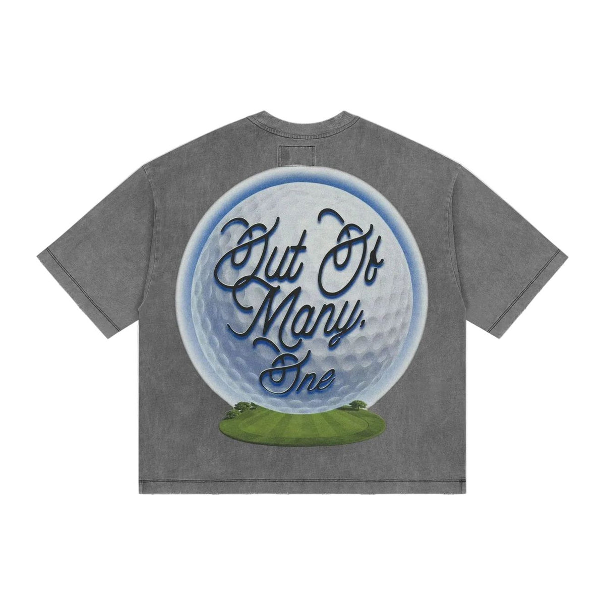 Godspeed Green Reaper T-Shirt 'Grey Wash'