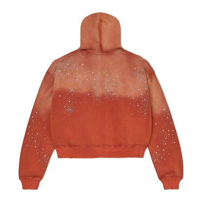 Vale Forever Classico Zip Up Hoodie 'Orange'