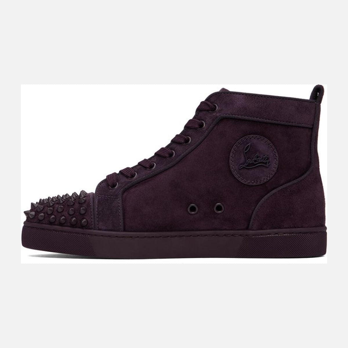 Christian Louboutin Purple Lou Spikes