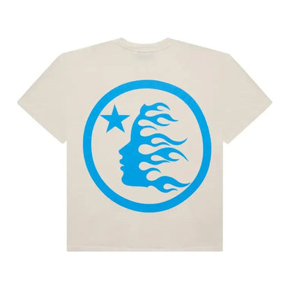 Hellstar Classic T-Shirt (Regular Print) 'White/Blue'