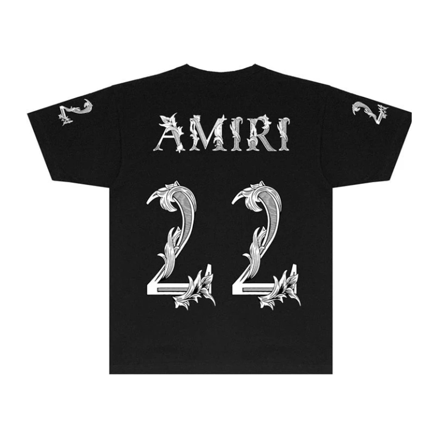 Oversized Amiri 22 Tee 'Black'