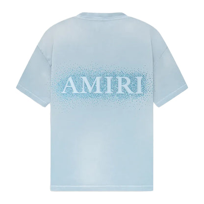 Amiri Crystal Brust Tee Ashley 'Blue'