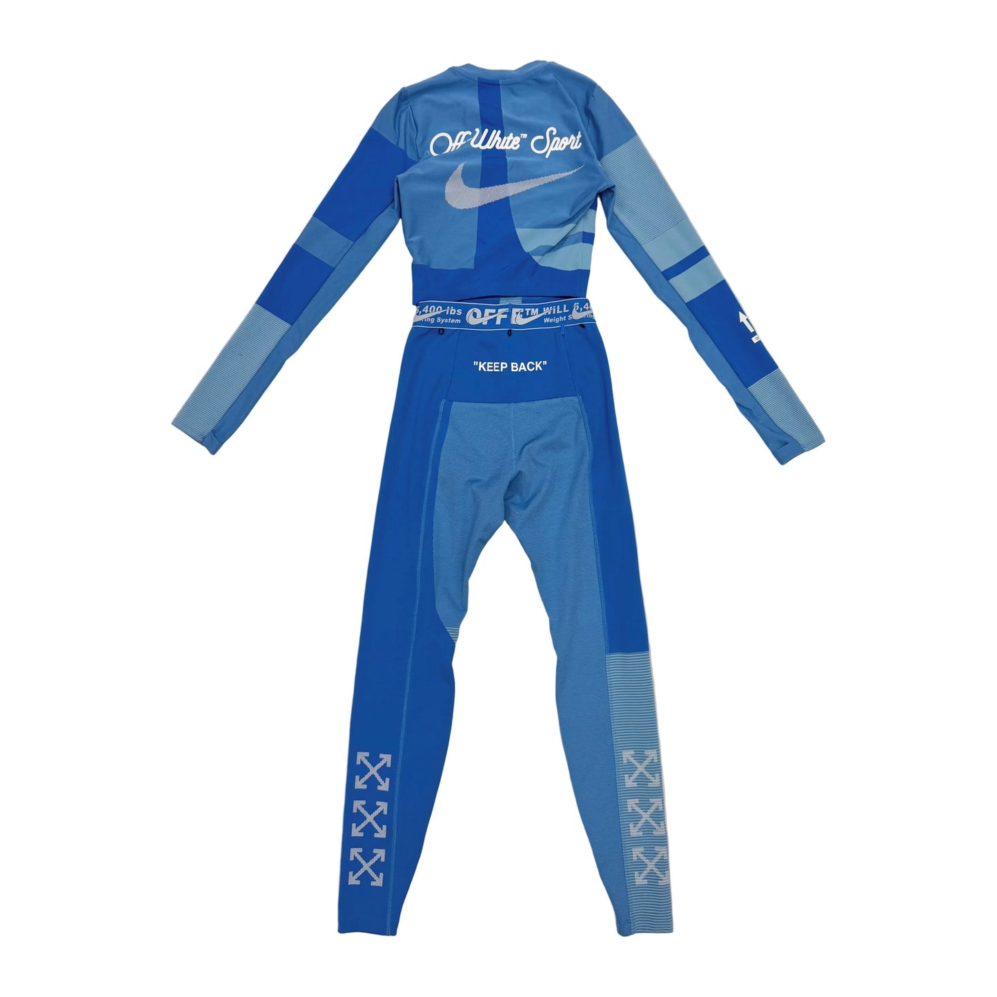 Off-White x Nike Women's NRG As Easy Run Set 'Blue' (Pre-Owned)