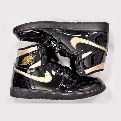 Jordan 1 Retro High Black Metallic Gold (2020) (Pre-Owned)