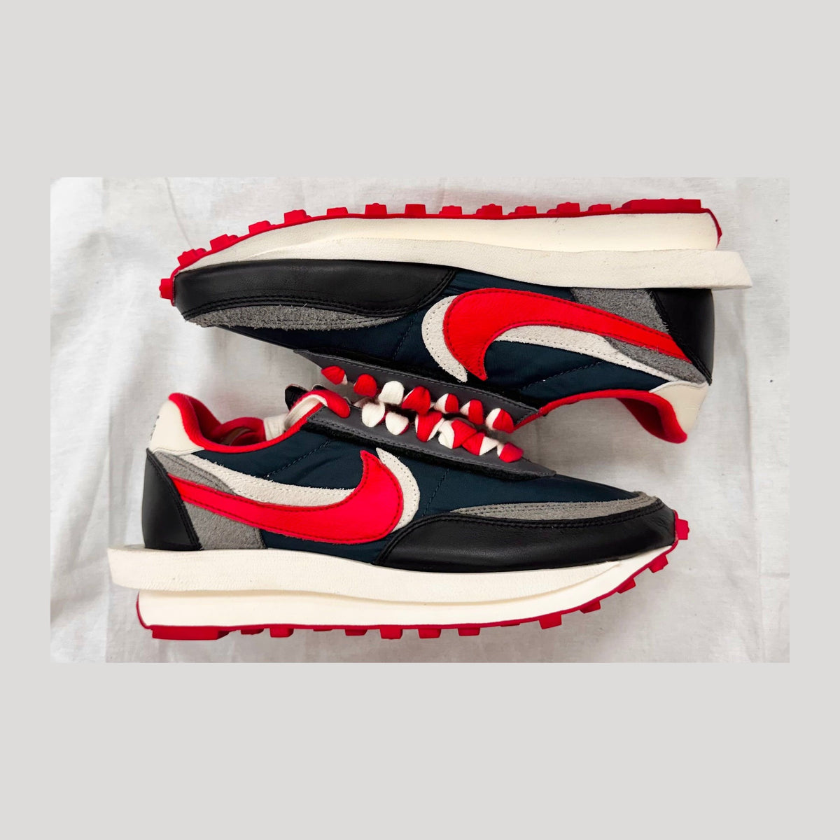 Nike LD Waffle sacai Undercover Midnight Spruce University Red (Pre-Owned)