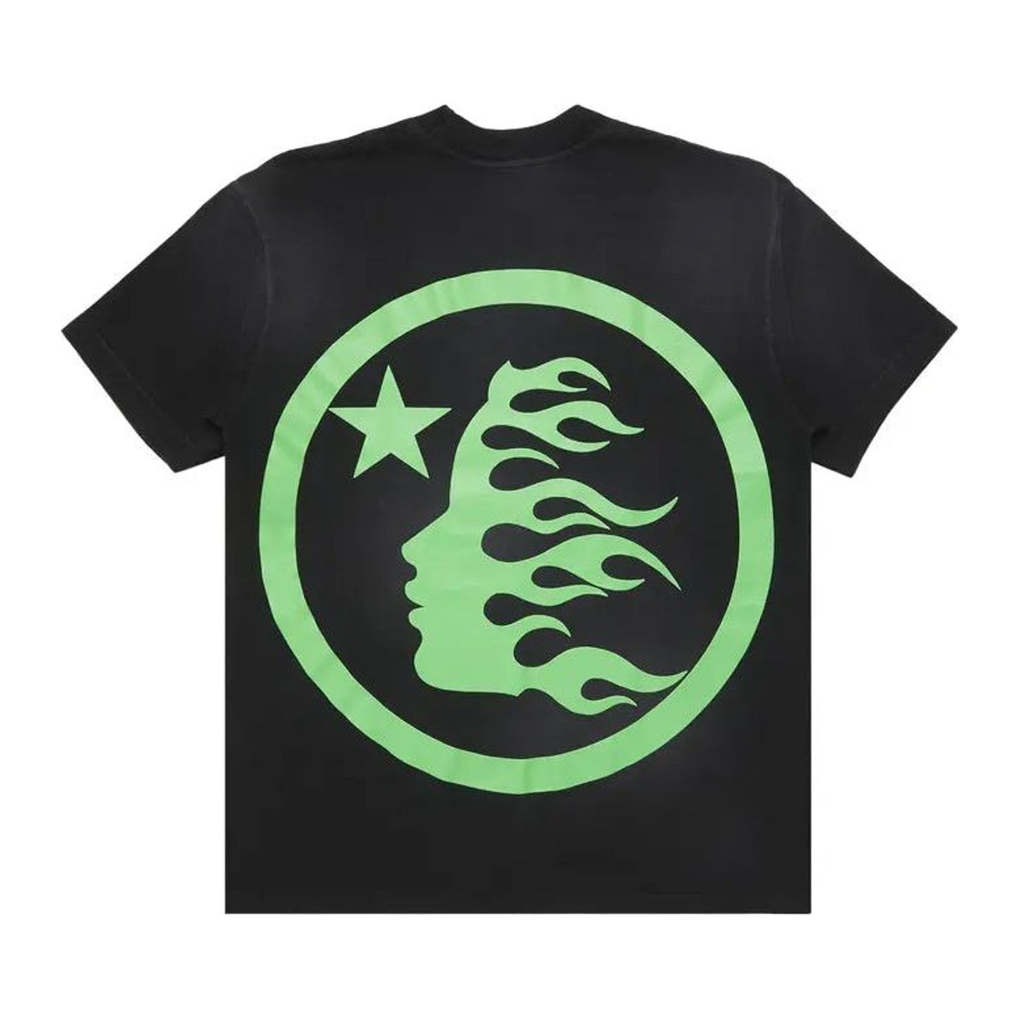 Hellstar Classic T-Shirt (Regular Print) 'Black/Green'