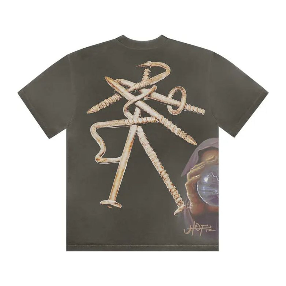 Cactus Jack by Travis Scott Screwed Tee 'Black'