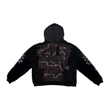 Godspeed Racer Goldie Hoodie 'Black Wash' (Pre-Owned)