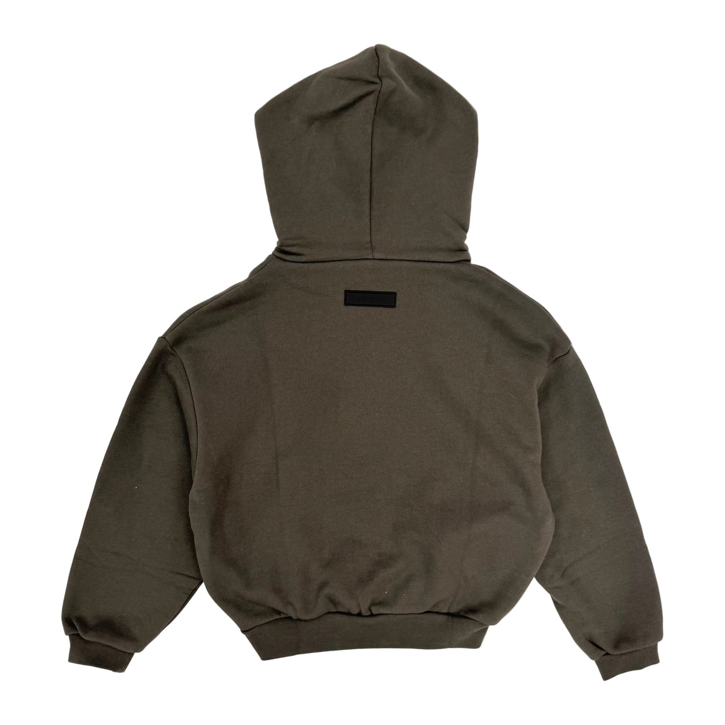 Fear of God Essentials Kids Gray Patch Hoodie
