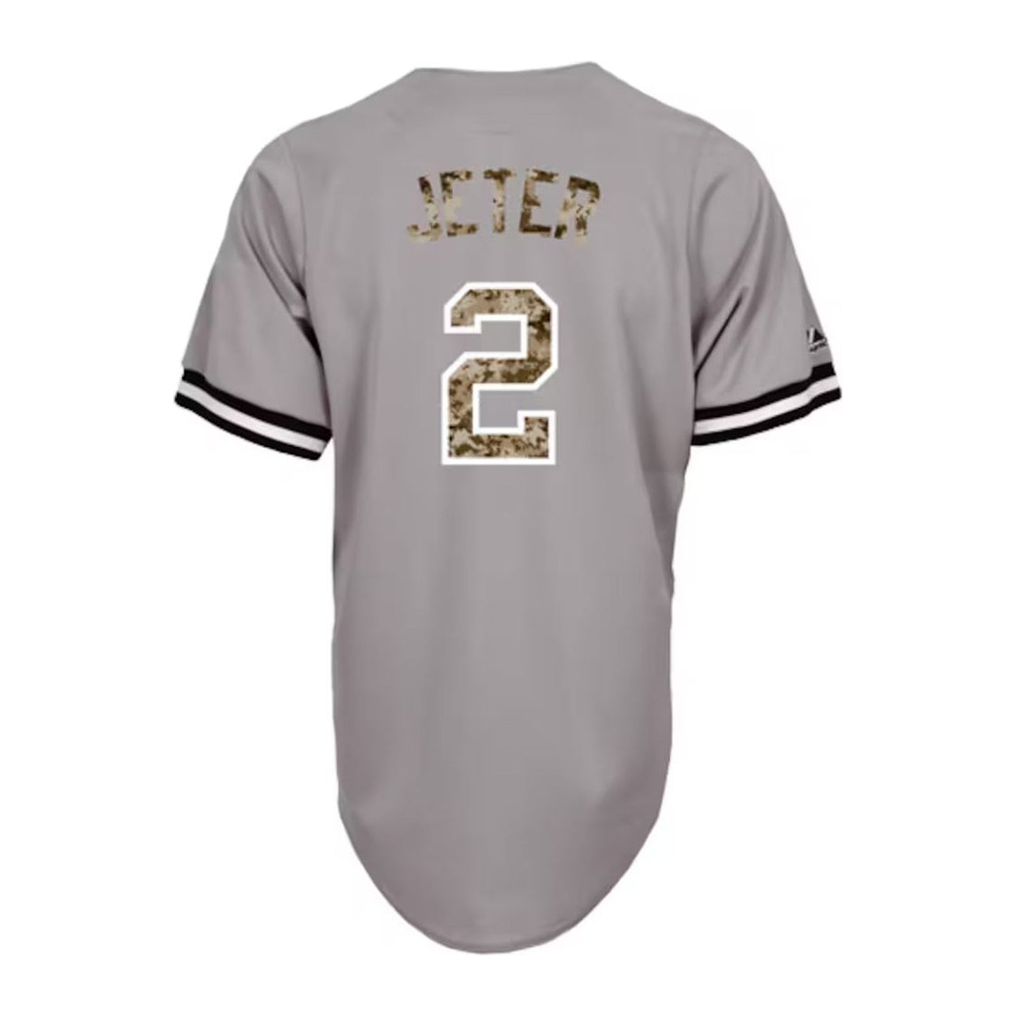 New York Yankees Derek Jeter Youth Jersey Camouflage USA Majestic Baseball