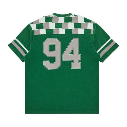 Supreme Patchwork Yoke Football Top 'Green'