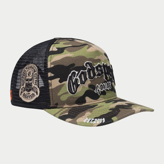 Godspeed Forever Trucker Hat (Camo)