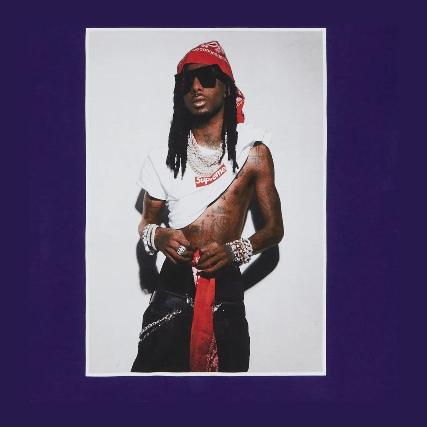Supreme Playboi Carti Tee 'Purple'
