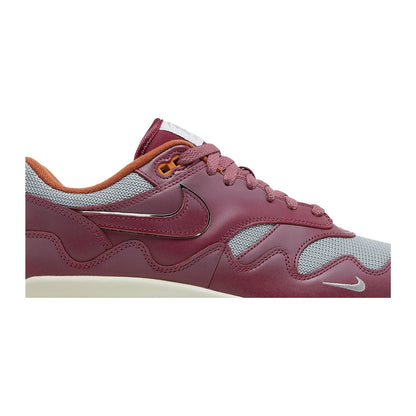 Nike Air Max 1Patta Waves Rush Maroon (with Bracelet)